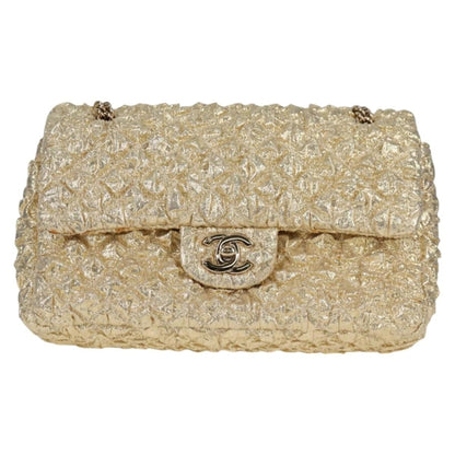 Loewe Gold Leather Anagram