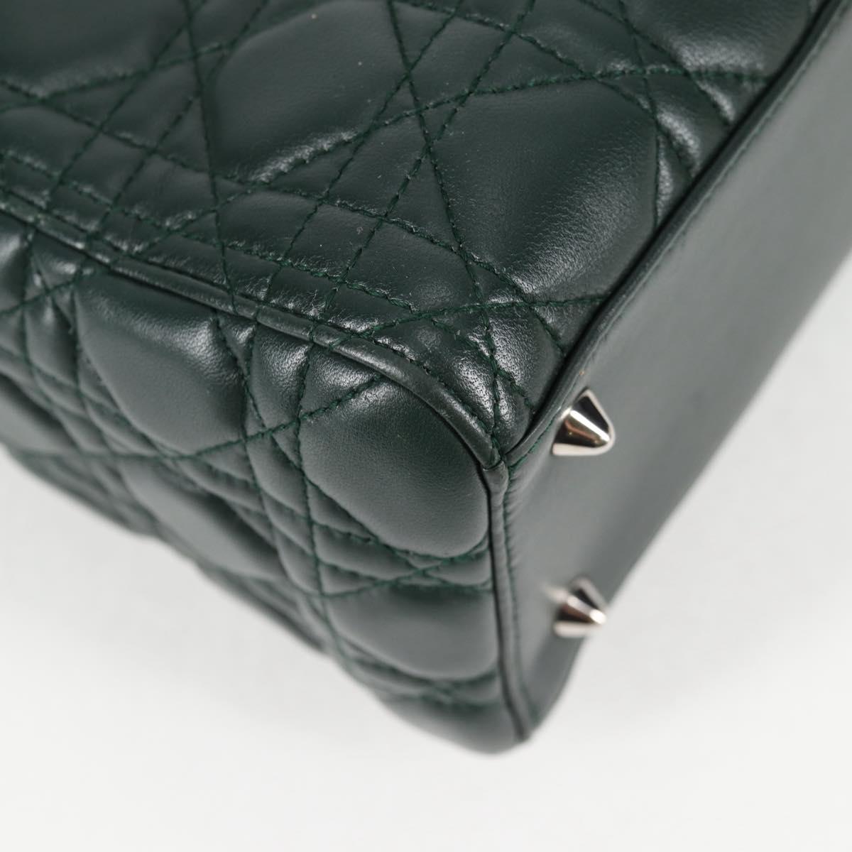 Dior Green Leather Lady Dior