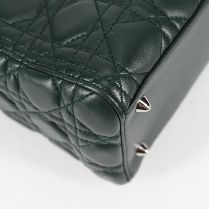 Dior Green Leather Lady Dior