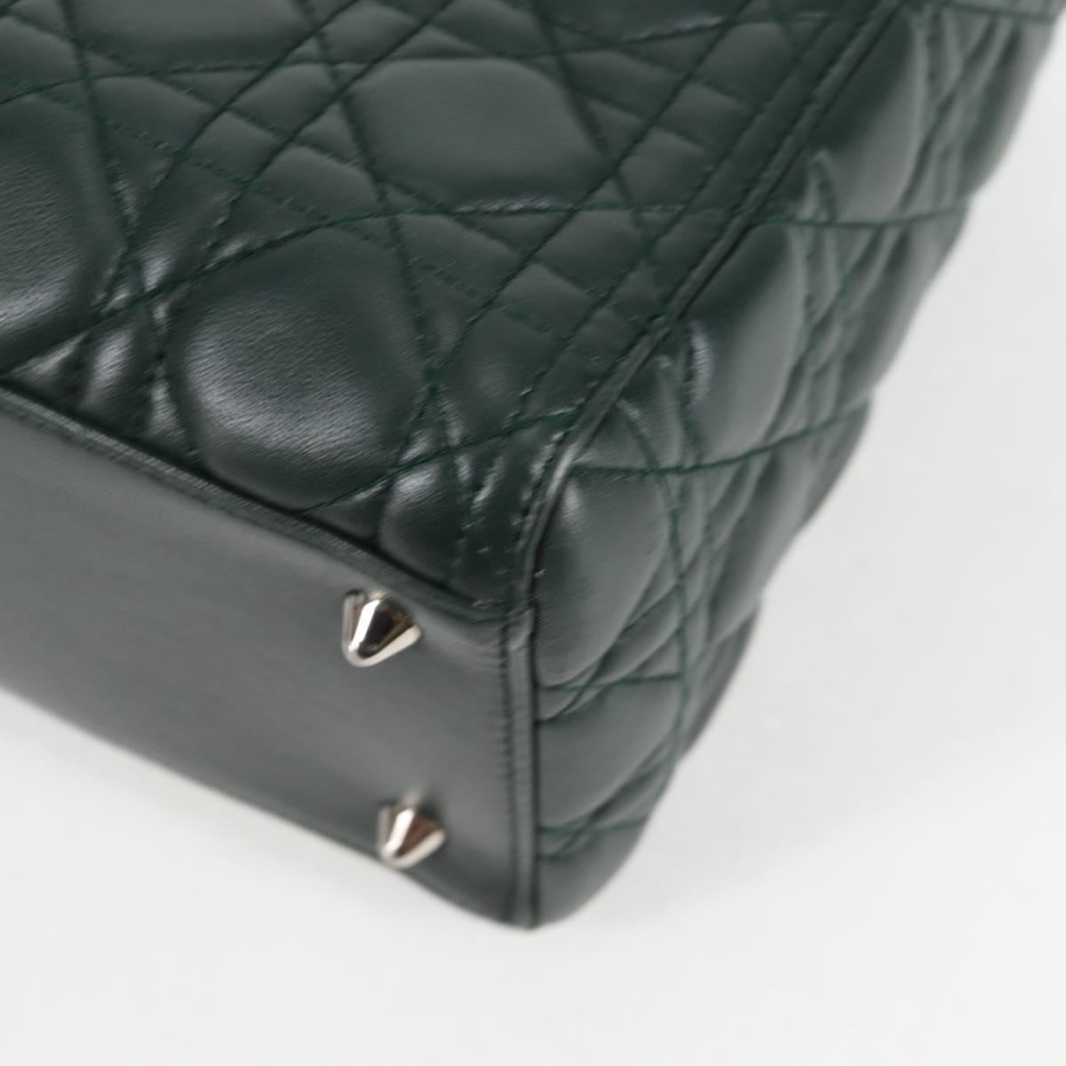 Dior Green Leather Lady Dior