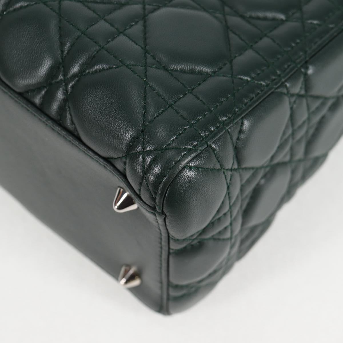 Dior Green Leather Lady Dior