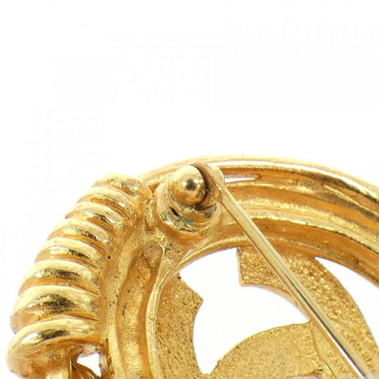 Chanel Gold Gold Plated Coco Mark