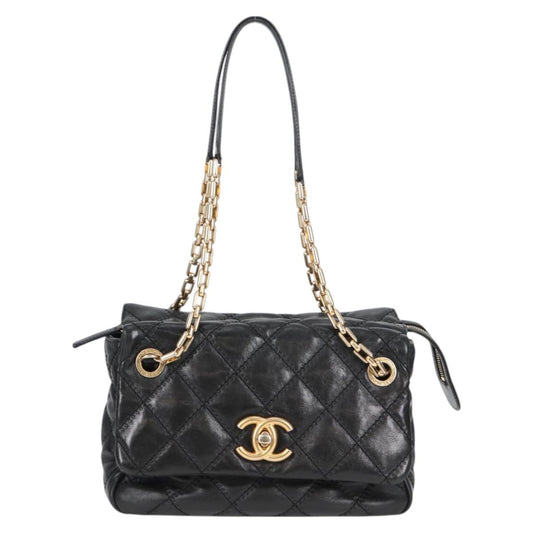 Chanel Black Leather Flap Bag