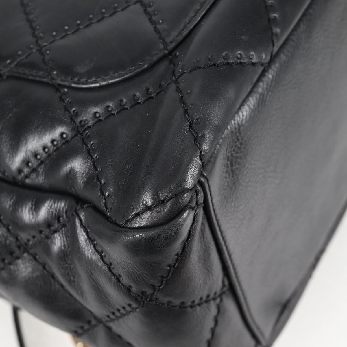 Chanel Black Leather Flap Bag