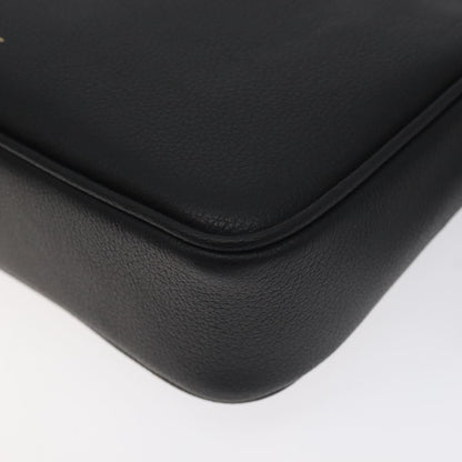 Versace Black Leather Medusa