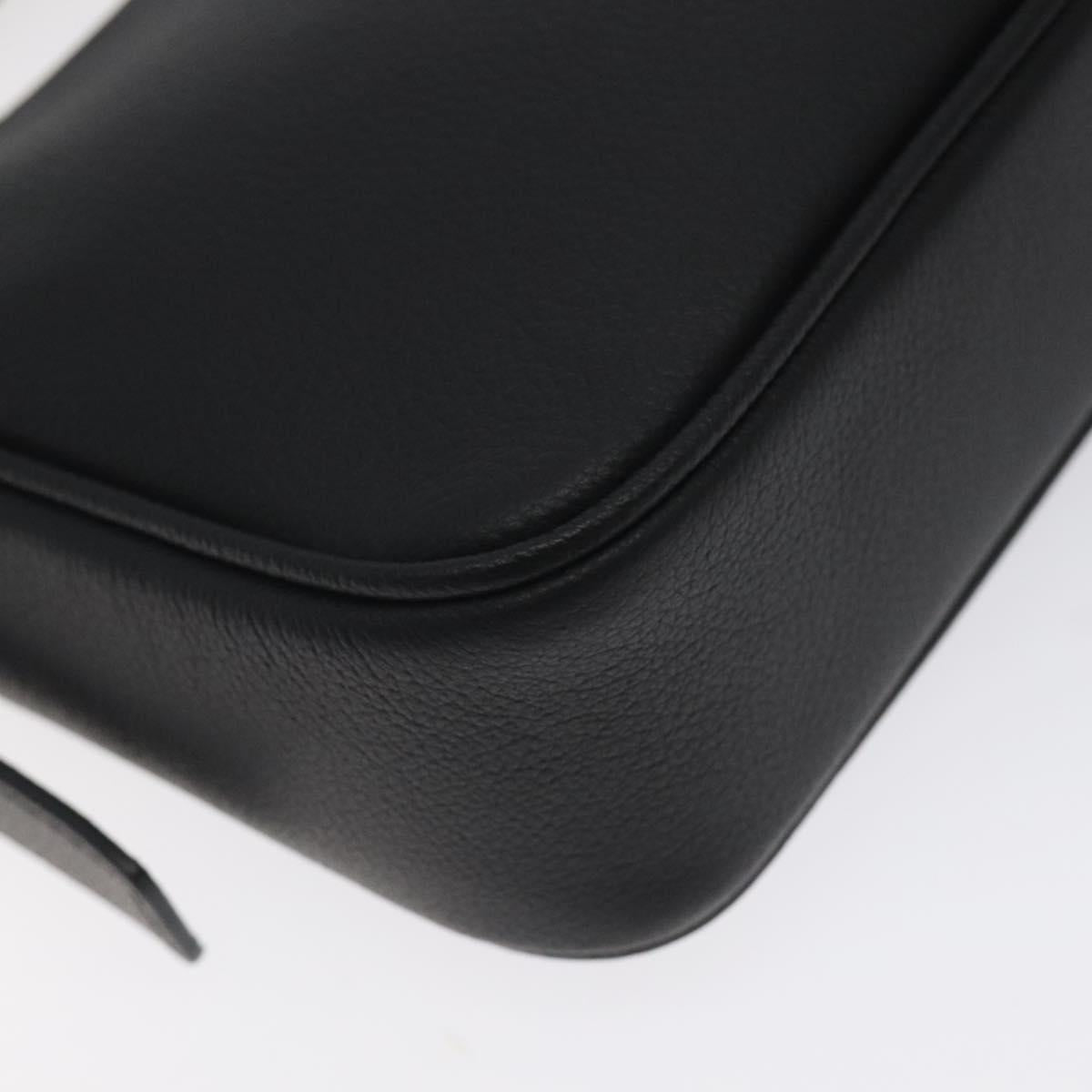 Versace Black Leather Medusa