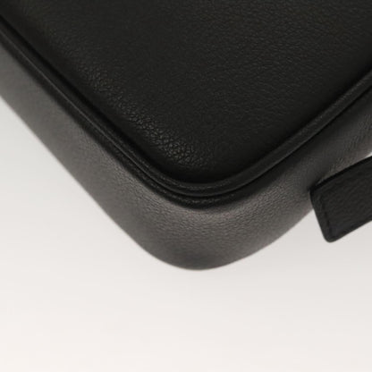 Versace Black Leather Medusa