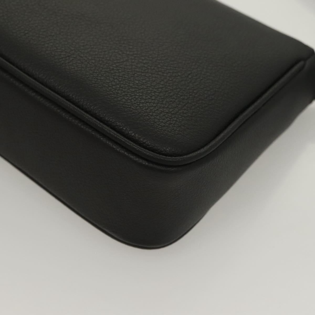 Versace Black Leather Medusa