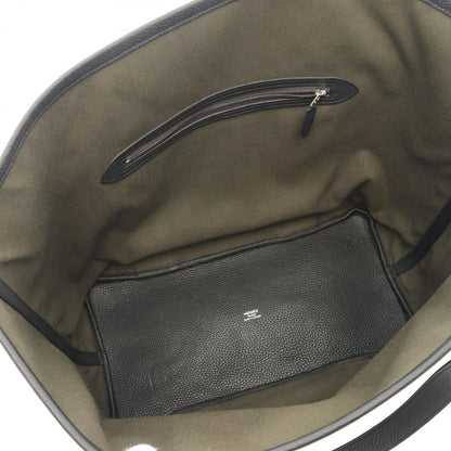 Hermès Brown Canvas Pursangle