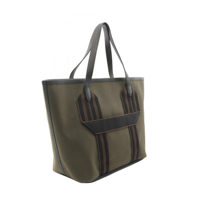 Hermès Brown Canvas Pursangle