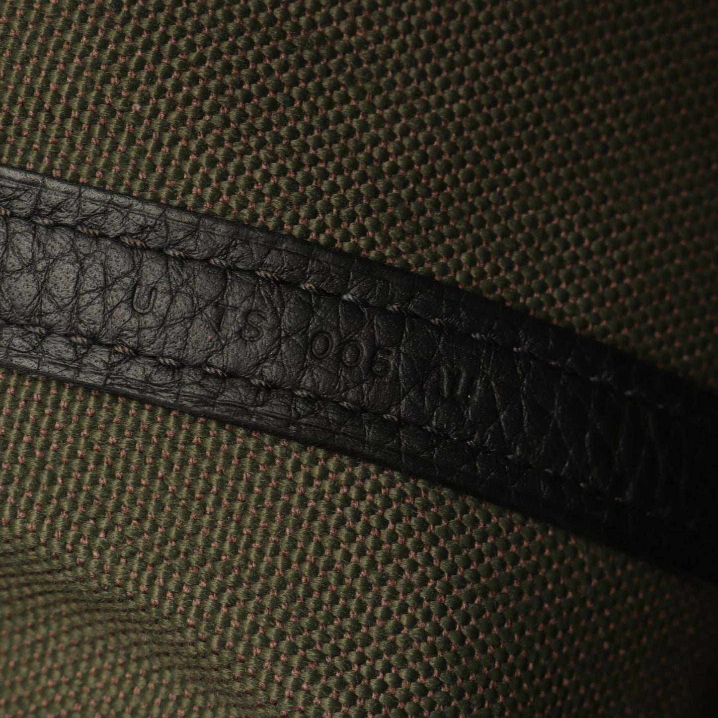 Hermès Brown Canvas Pursangle