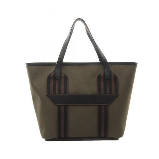 Hermès Brown Canvas Pursangle