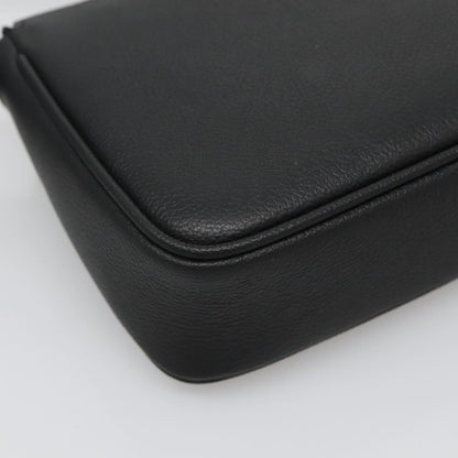 Versace Black Leather Medusa