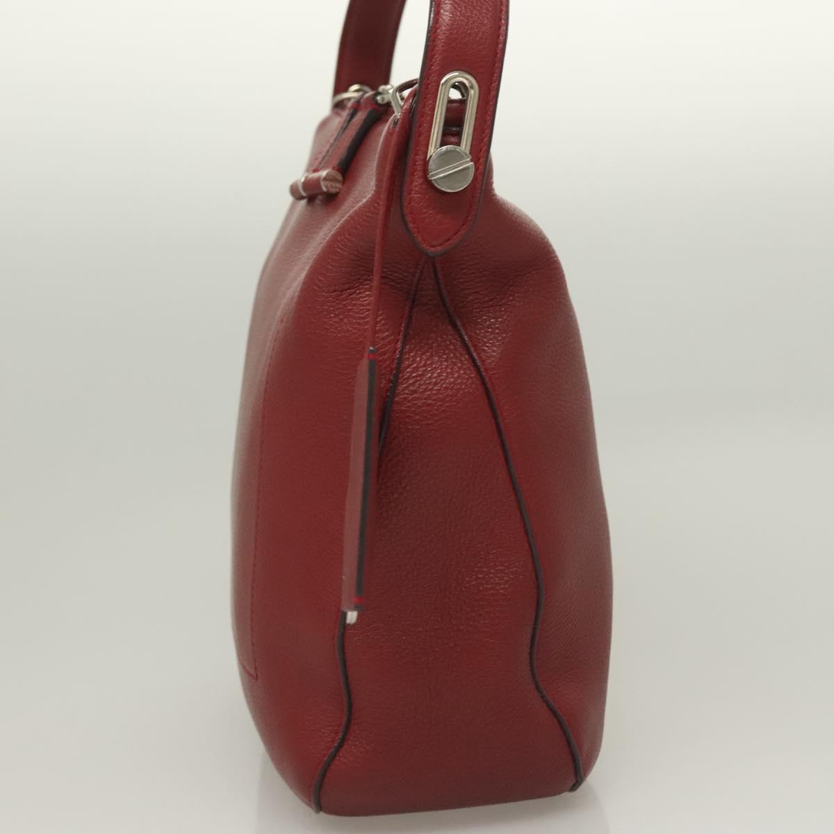 Bally Red Leather Handbag