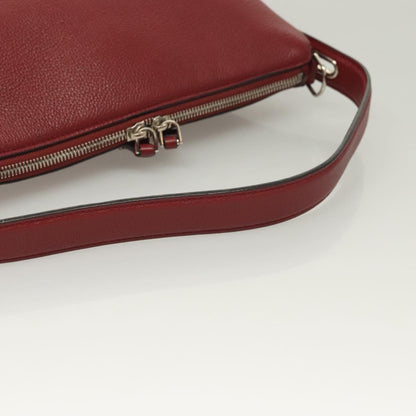Bally Red Leather Handbag