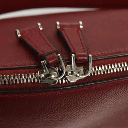 Bally Red Leather Handbag