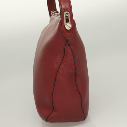 Bally Red Leather Handbag