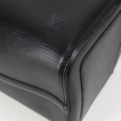 Louis Vuitton Black Leather Speedy