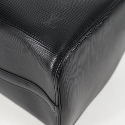 Louis Vuitton Black Leather Speedy