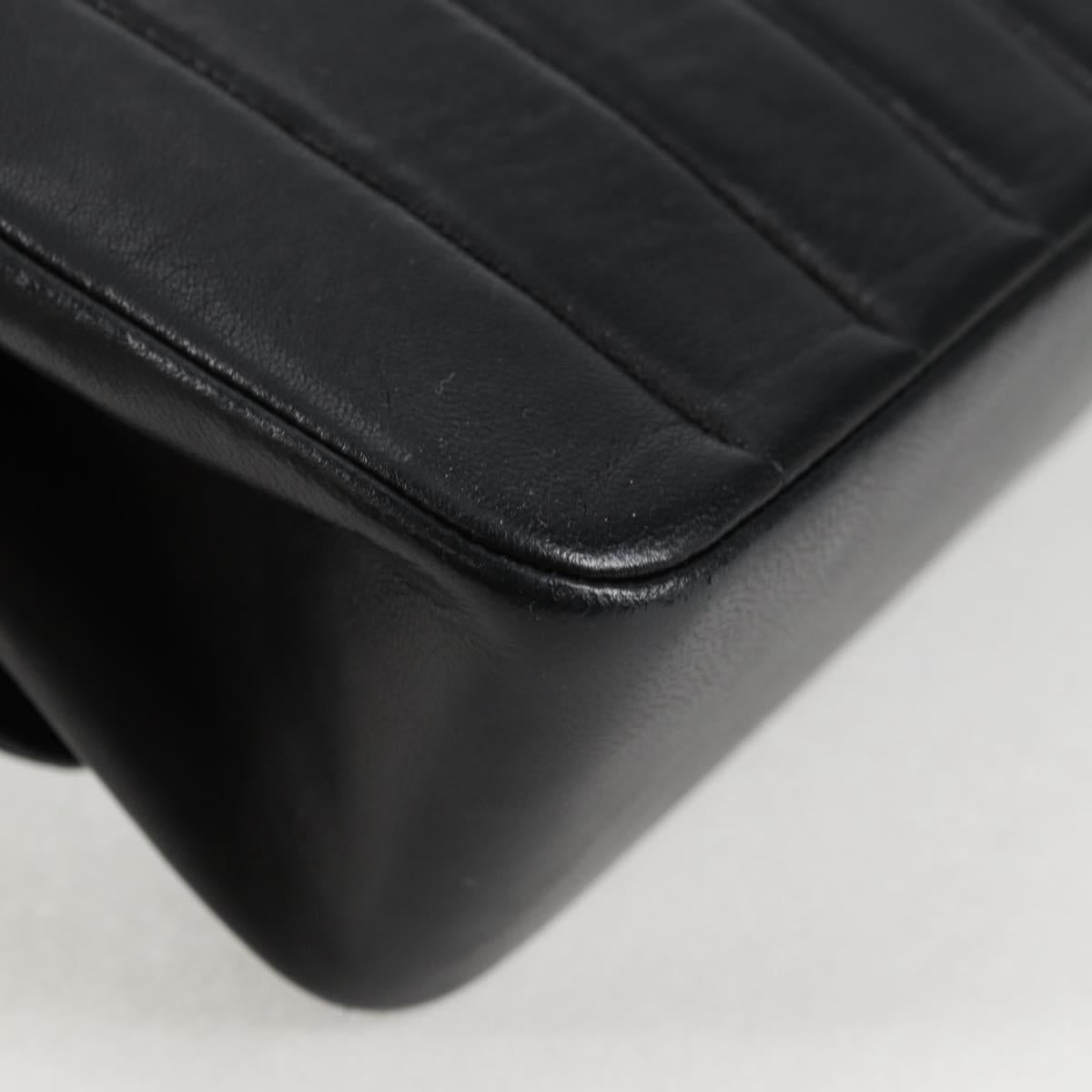 Chanel Black Leather Mademoiselle