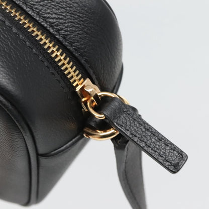 Versace Black Leather Medusa