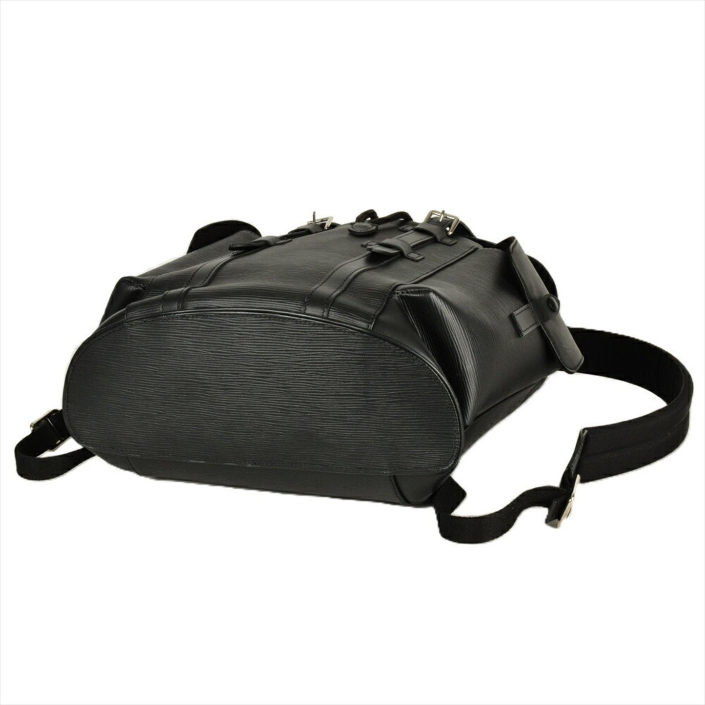 Louis Vuitton Black Leather Christopher Backpack