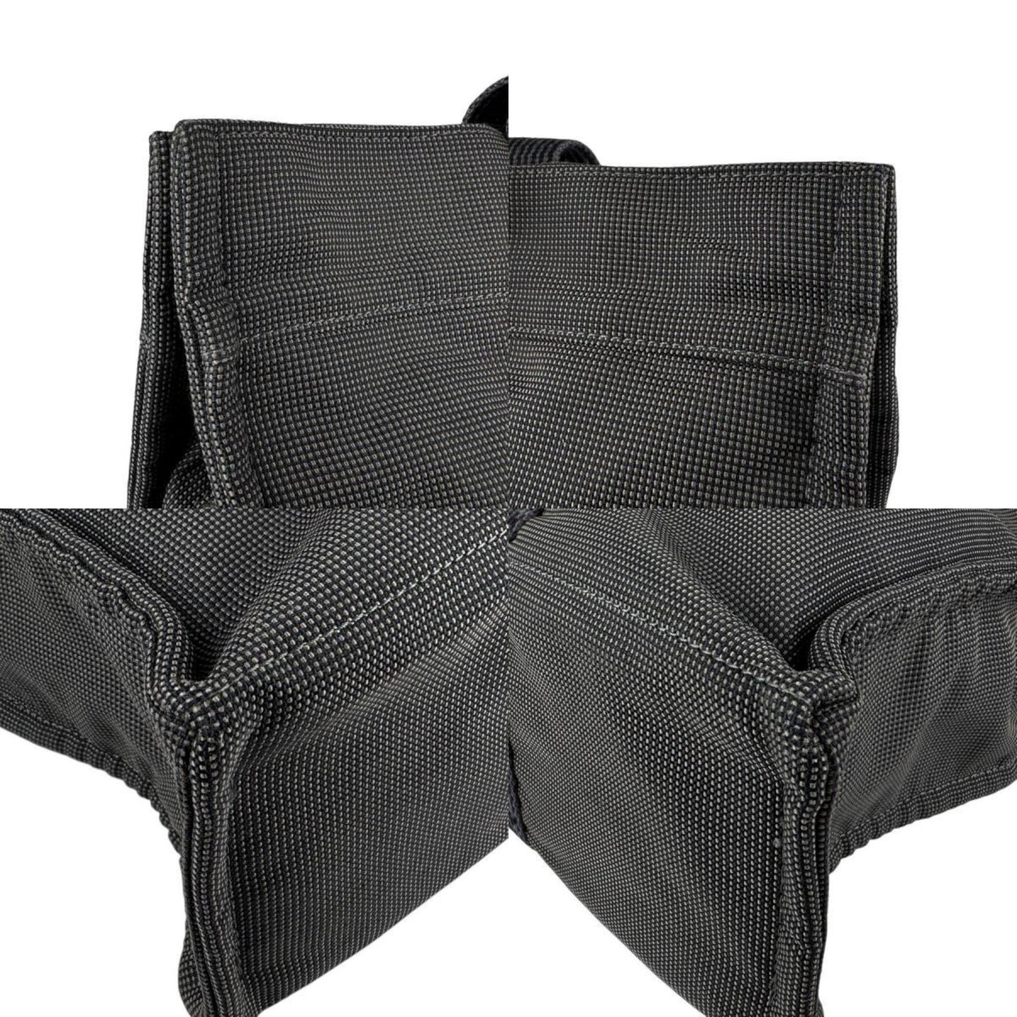 Hermès Gray Canvas Herline
