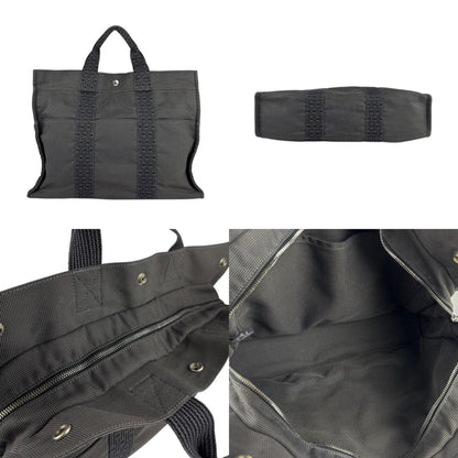 Hermès Gray Canvas Herline