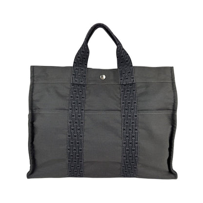 Hermès Gray Canvas Herline