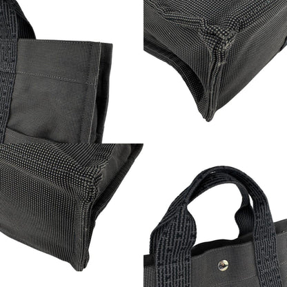 Hermès Gray Canvas Herline