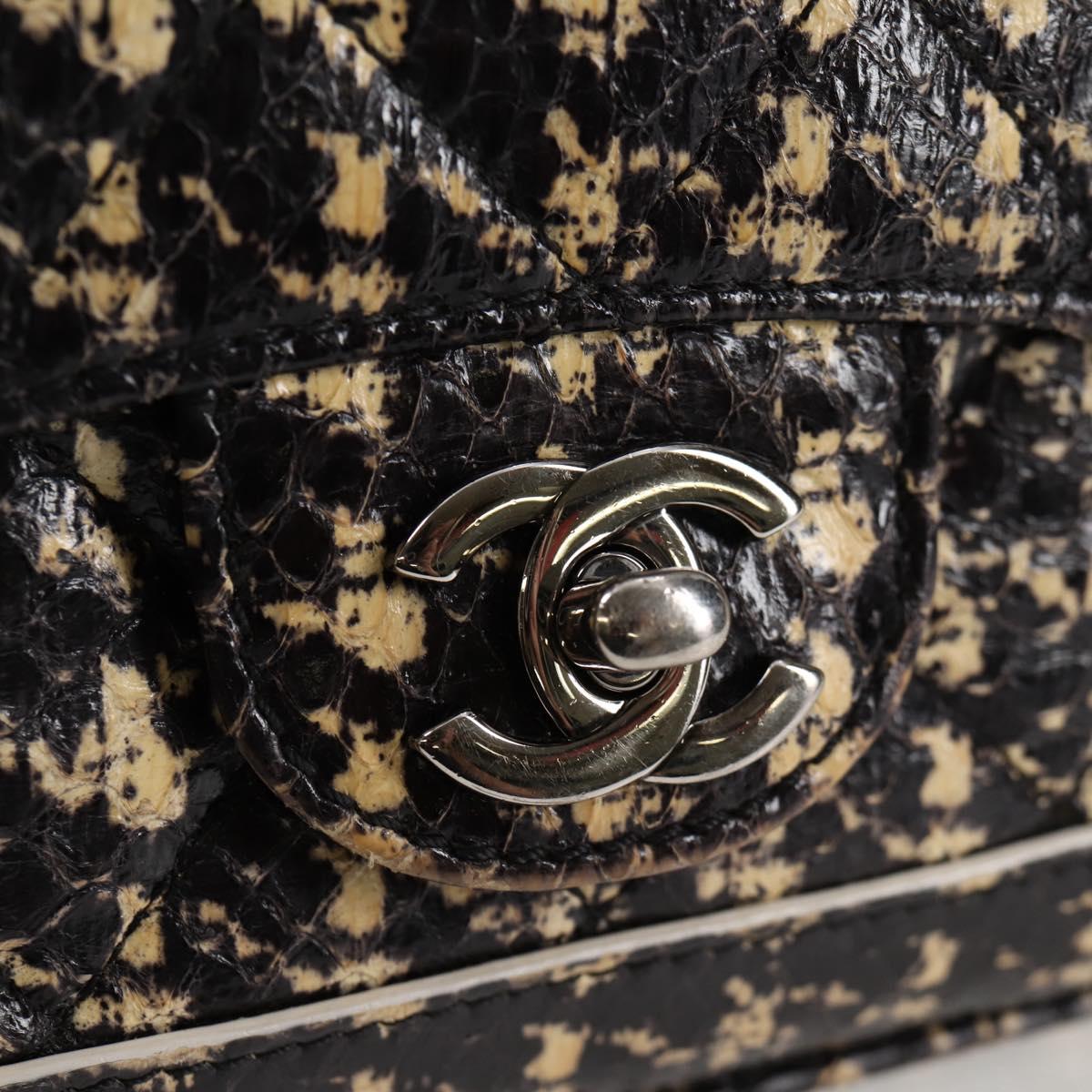 Chanel Black Leather Flap Bag