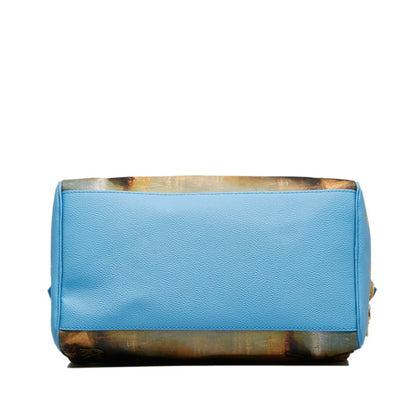 Louis Vuitton Blue Canvas Speedy 30