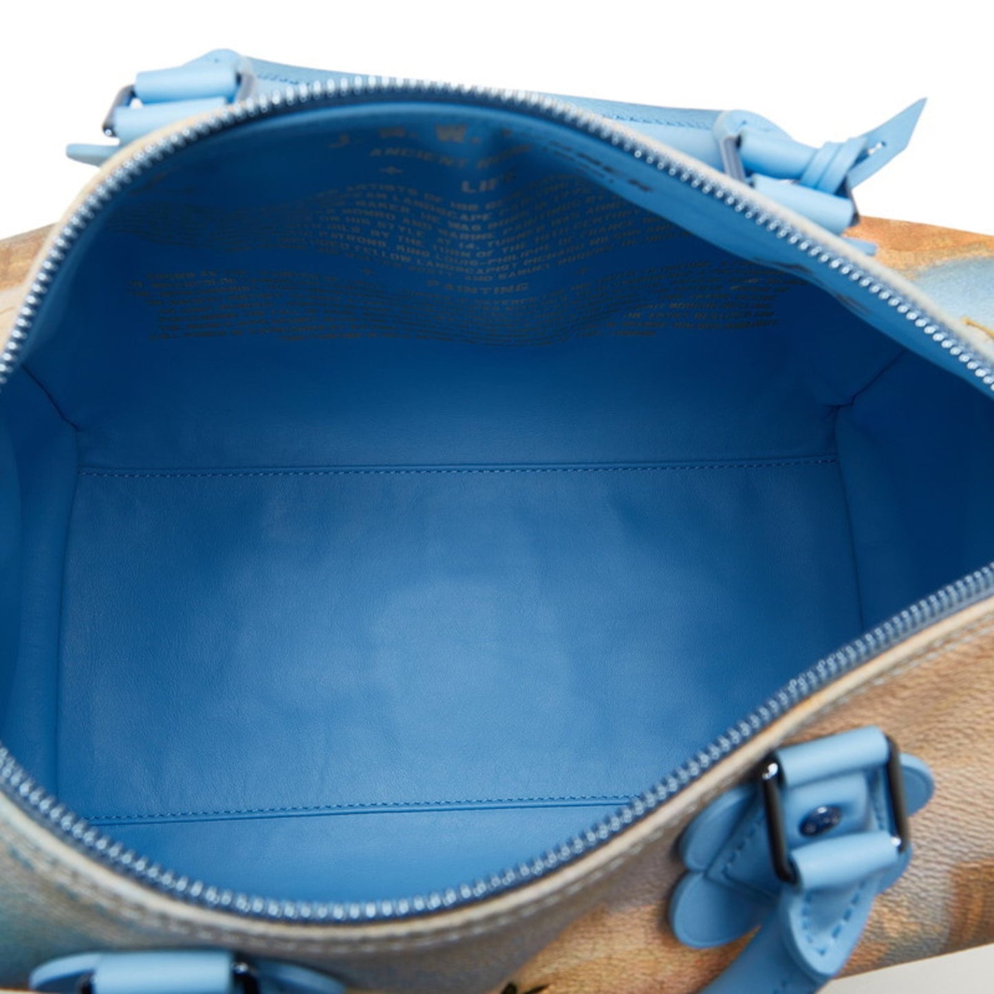 Louis Vuitton Blue Canvas Speedy 30