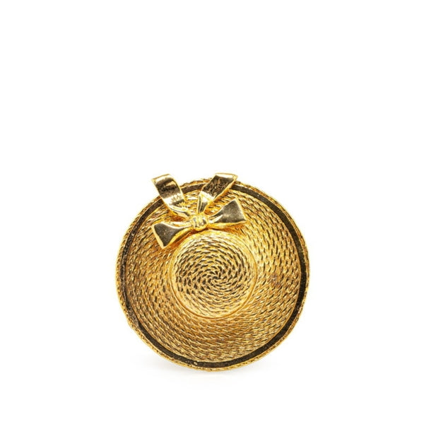 Chanel Gold Metal Cambon