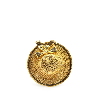 Chanel Gold Metal Cambon
