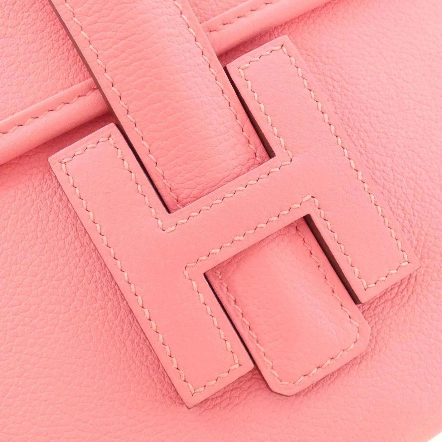 Hermès Pink Leather Jige