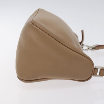Salvatore Ferragamo Brown Leather Gancini