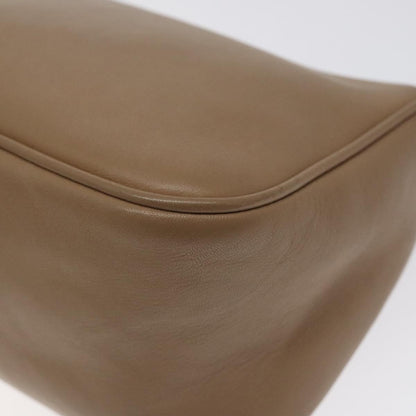 Salvatore Ferragamo Brown Leather Gancini