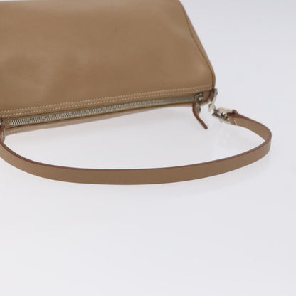 Salvatore Ferragamo Brown Leather Gancini