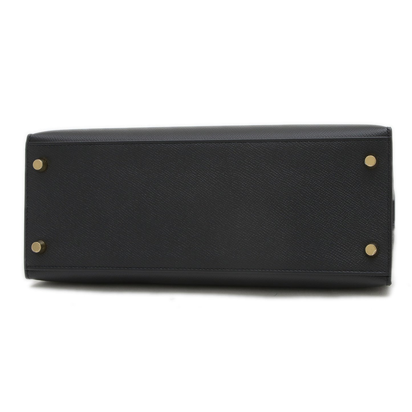 Hermès Black Leather Kelly 28