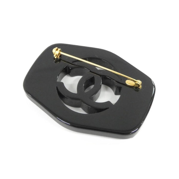 Chanel Gold Gold Plated Coco Mark