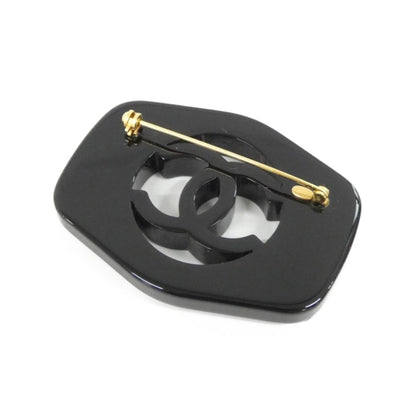 Chanel Black Metal Coco Mark