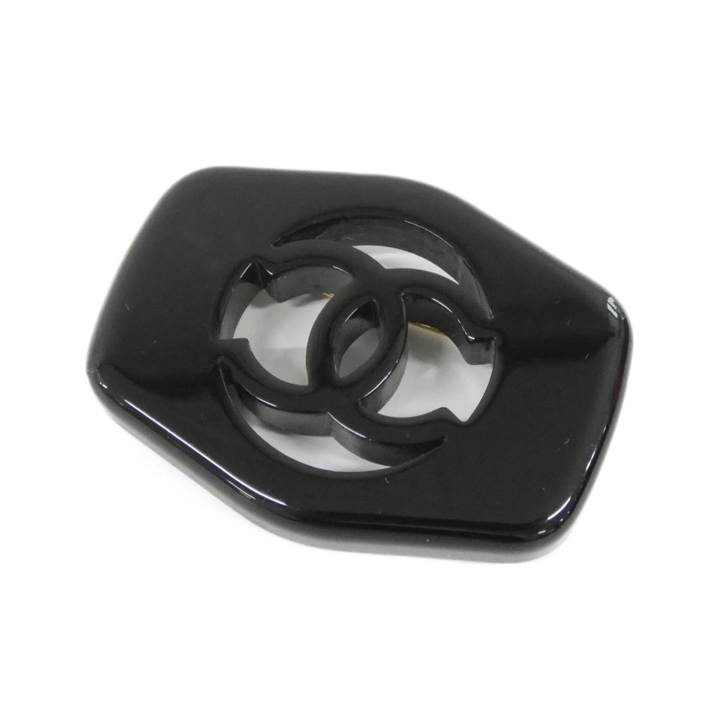 Chanel Black Plastic Coco Mark