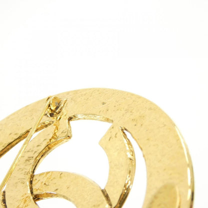 Chanel Gold Gold Plated Coco Mark