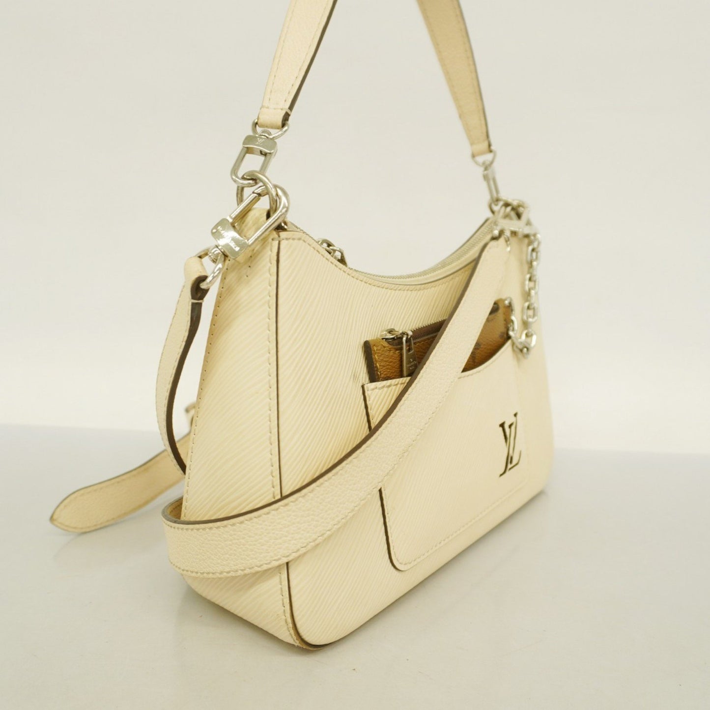 Louis Vuitton Brown Leather Marelle