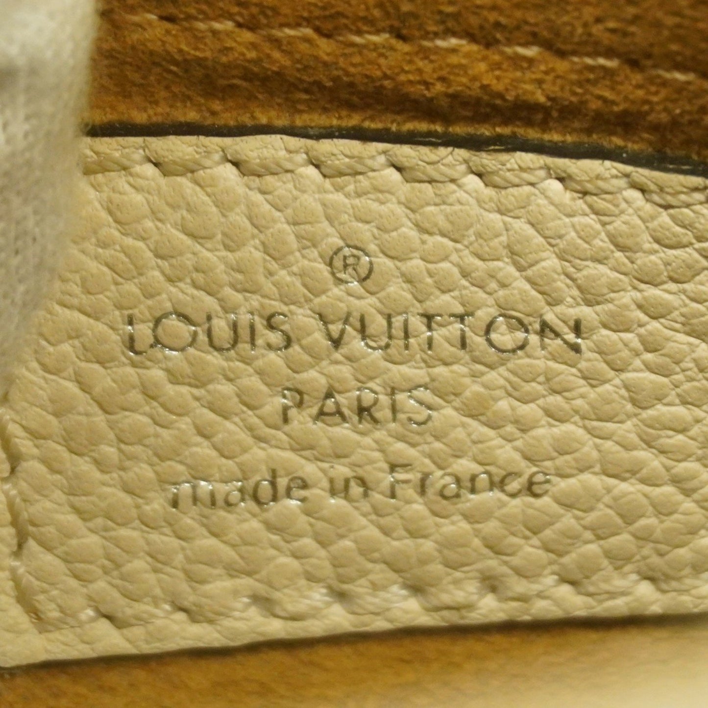 Louis Vuitton Brown Leather Marelle