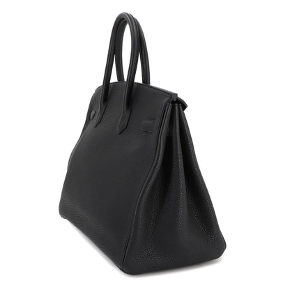 Hermès Black Leather Birkin 35