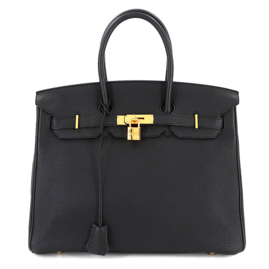 Hermès Black Leather Birkin 35