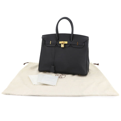 Hermès Black Leather Birkin 35