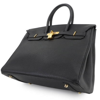 Hermès Black Leather Birkin 35